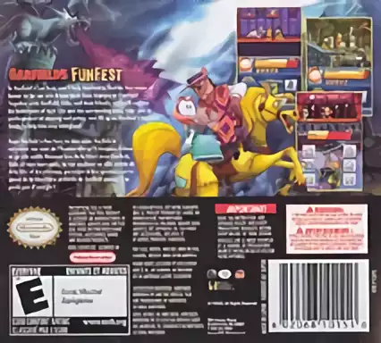 Image n° 2 - boxback : Garfield's Fun Fest
